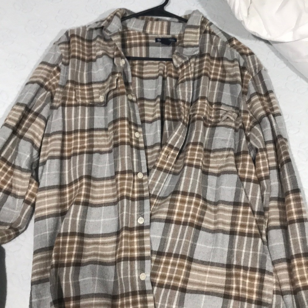 Oversized flannel